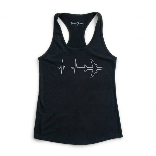 Heartbeat Airplane Premium Tank