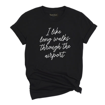 I Like Long Walks Premium Tee