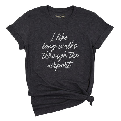 I Like Long Walks Premium Tee
