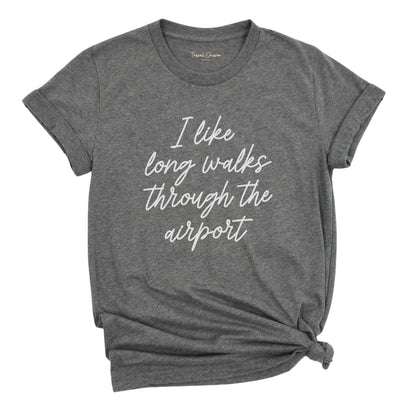 I Like Long Walks Premium Tee