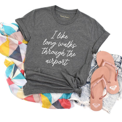I Like Long Walks Premium Tee