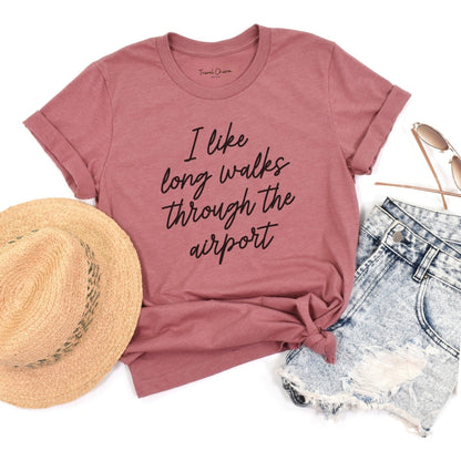 I Like Long Walks Premium Tee