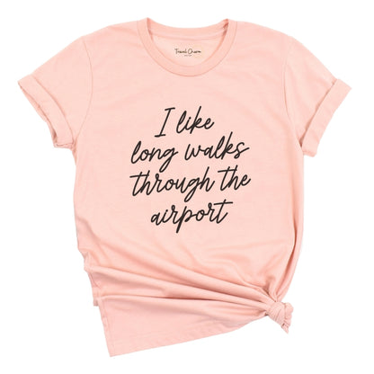 I Like Long Walks Premium Tee