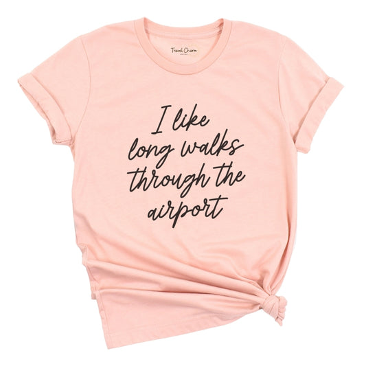 I Like Long Walks Premium Tee