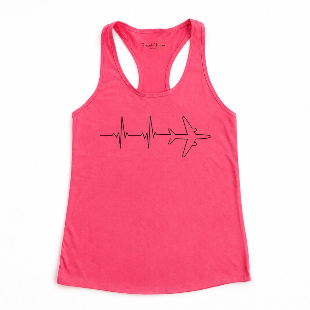 Heartbeat Airplane Premium Tank