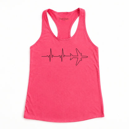 Heartbeat Airplane Premium Tank
