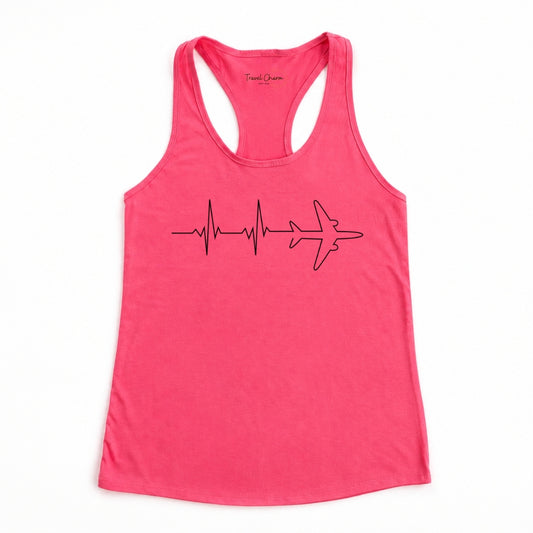 Heartbeat Airplane Premium Tank