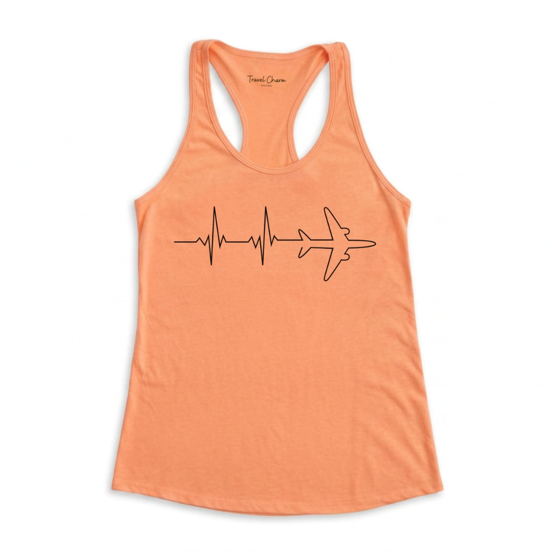 Heartbeat Airplane Premium Tank