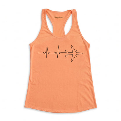 Heartbeat Airplane Premium Tank