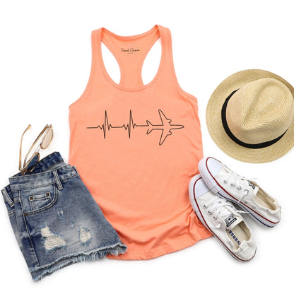 Heartbeat Airplane Premium Tank