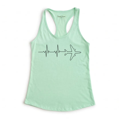 Heartbeat Airplane Premium Tank