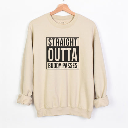 Straight Outta Buddy Passes Premium Sweatshirt