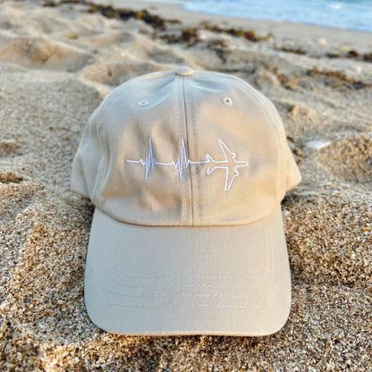 Heartbeat Airplane Classic Hat