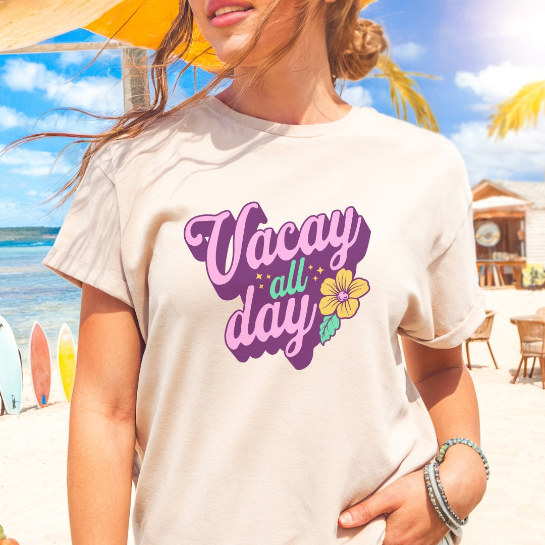 Vacay All Day Premium Tee