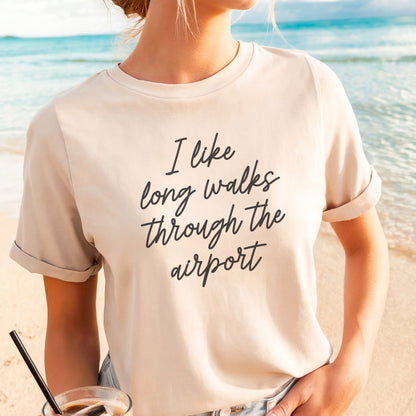 I Like Long Walks Premium Tee
