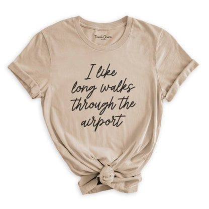 I Like Long Walks Premium Tee