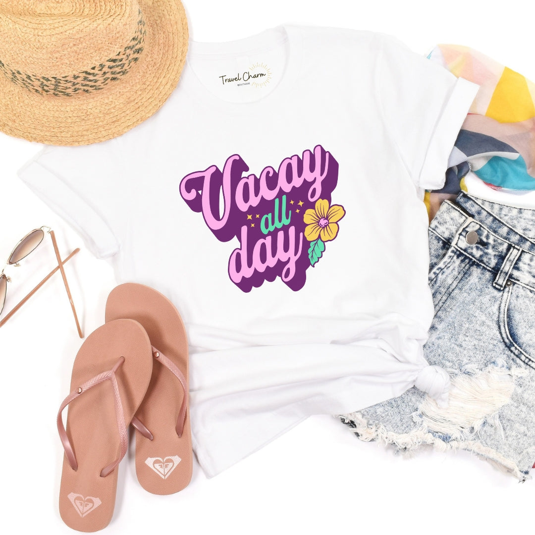 Vacay All Day Premium Tee