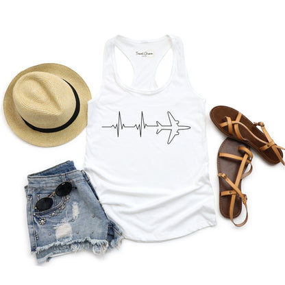 Heartbeat Airplane Premium Tank