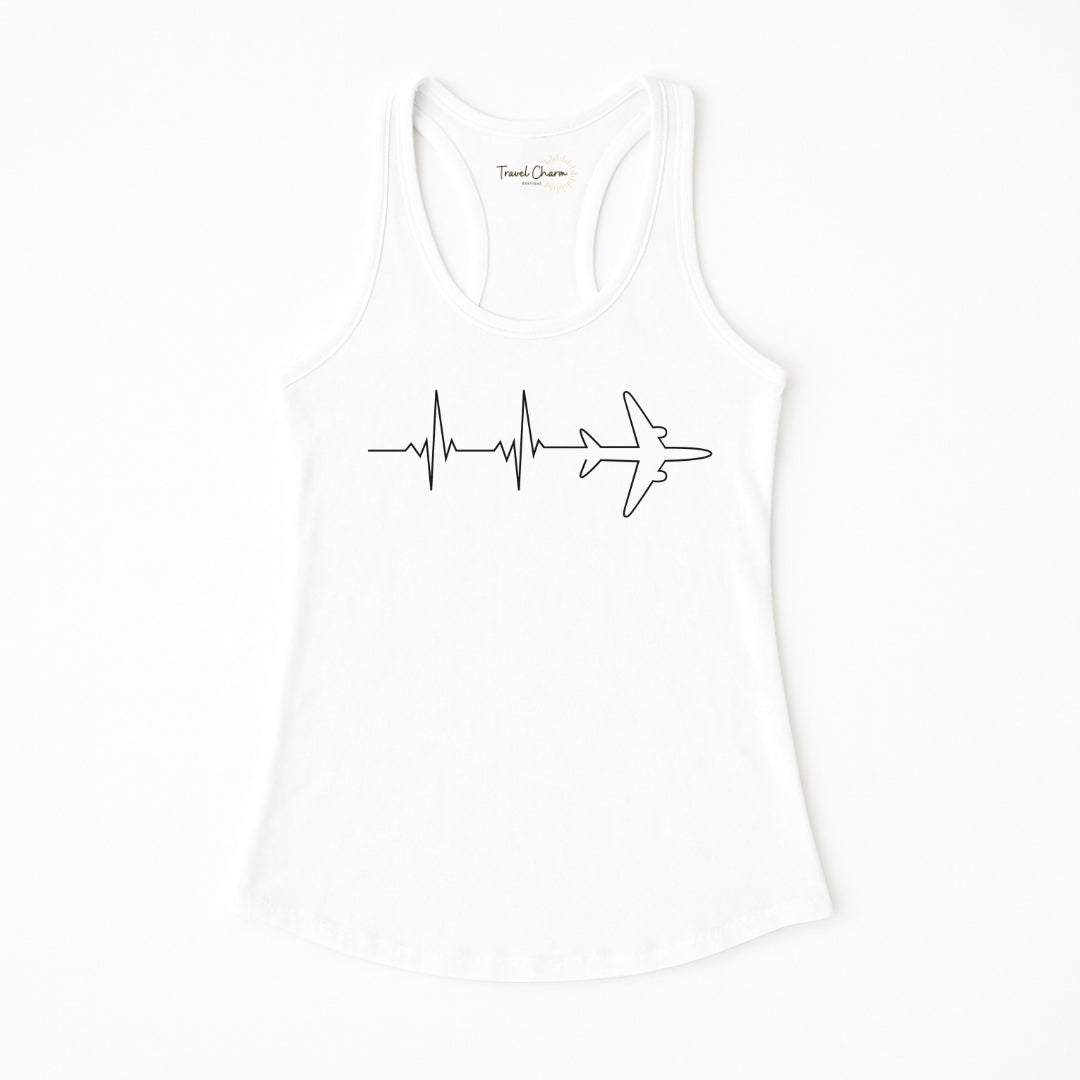 Heartbeat Airplane Premium Tank