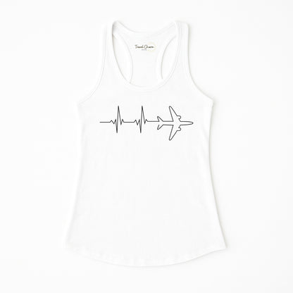 Heartbeat Airplane Premium Tank