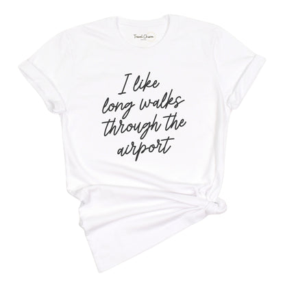 I Like Long Walks Premium Tee